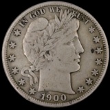 1900-S U.S. Barber half dollar