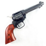 Like-new-in-the-box Heritage Rough Rider single-action revolver, .22 LR cal