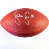 Certified Sean Lee autographed regulation-size Wilson football