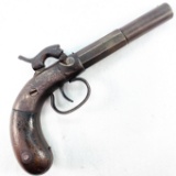 Antique Union Arms Company single shot percussion pistol, .34 cal