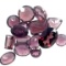 Unmounted pink tourmalines