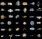 Lot of 36 estate fashion rings