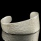 Estate Kendra Scott white metal hammered finish asymmetrical cuff