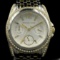 Estate Michael Kors Presley Glitz stainless steel lady's chronograph wristwatch