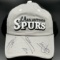 Autographed San Antonio Spurs cap signed by Manu Ginobili & more