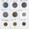 Lot of 9 early 19th century U.S. cents