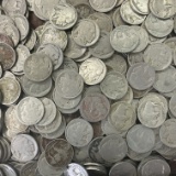 Lot of 750 dateless & cull U.S. buffalo nickels