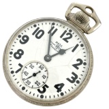 Circa 1937/8 21-jewel Ball Official Railroad Standard grade 999P lever-set open-face pocket watch