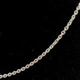 Authentic estate Pandora sterling silver cable chain