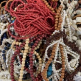 Lot of 50 better estate fashion necklaces & bracelets