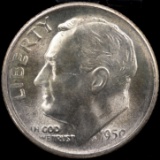 1950-S/inverted S U.S. Roosevelt dime
