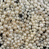 Lot of assorted pearl & faceted smokey quartz beads