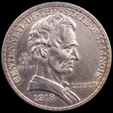 1918 U.S. Lincoln Centennial commemorative half dollar