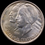1937-S U.S. Arkansas Centennial commemorative half dollar