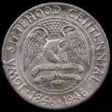 1946 U.S. Iowa Centennial commemorative half dollar