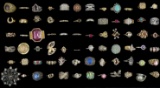 Lot of 72 estate fashion rings