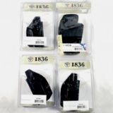 Dealers lot of 4 new-in-the-package 1836 by Tagua Kydex right hand holsters