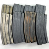 Lot of 8 pre-owned aluminum AR15 magazines