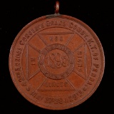 1895 Masonic Reading, PA 42nd annual conclave medal