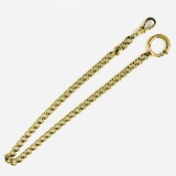Vintage Simmons yellow gold-filled watch chain