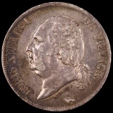1821A France silver 5 franc