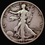 1919 U.S. walking Liberty half dollar