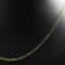 Estate 14K yellow gold cable chain