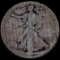 1921-D U.S. walking Liberty half dollar