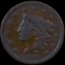 1839 head of 1838 U.S. coronet large cent