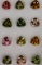 Unmounted natural multi-colored tourmaline gemstones