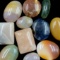 Unmounted natural mixed semi-precious stones