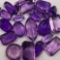 Unmounted amethysts