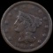 1841 U.S. braided hair large cent