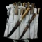 Lot of 24 vintage C. Herrel (Strasbourg, Germany) horn-handle knives