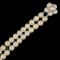Vintage 2-strand cultured white pearl bracelet