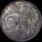 Vintage Nights Templar pocket piece resembling a 1921 U.S. Morgan silver dollar