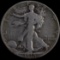 1938-D U.S. walking Liberty half dollar