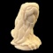 Genuine ivory eagle hand-carved figurine
