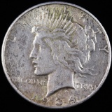 1934-S U.S. peace silver dollar