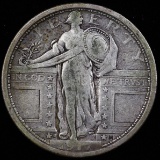 1917-D type I U.S. standing Liberty quarter