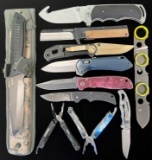 Lot of 13 estate Gerber knives