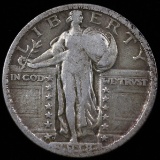 1918-D U.S. standing Liberty quarter