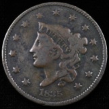 1835 small 8, small stars U.S. coronet large cent