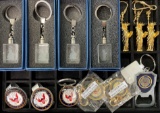 Lot of 13 new keychains & money clips