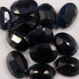 Unmounted natural sapphire gemstones