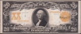 1906 Parker/Burke U.S. $20 large size gold seal gold certificate banknote