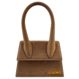 Authentic estate Jacquemus Le Chiquito leather bag