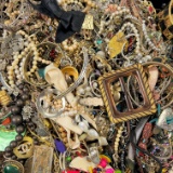 Lot of 13.1 lbs of estate fashion jewelry