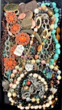 Lot of 30 estate fashion necklaces
