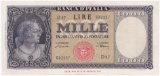 1947 Italy 1000 lira banknote